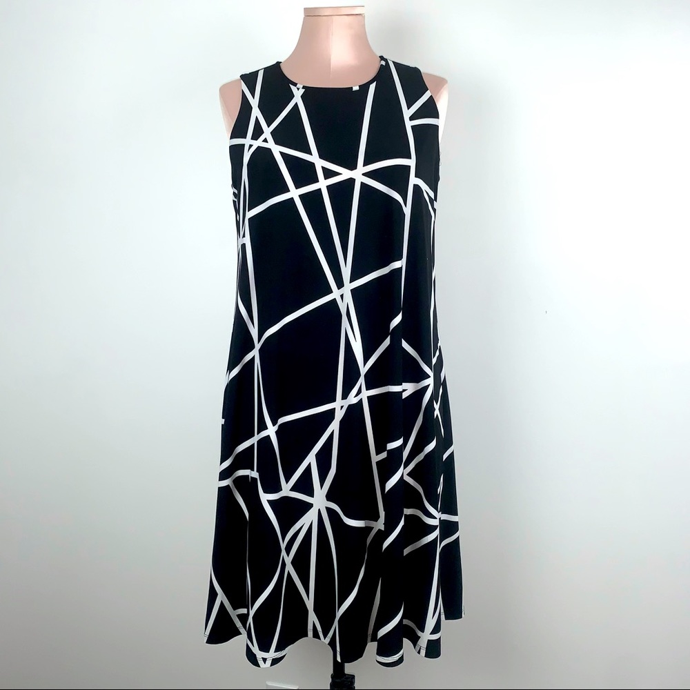 Tommy Hilfiger Black and White Dress